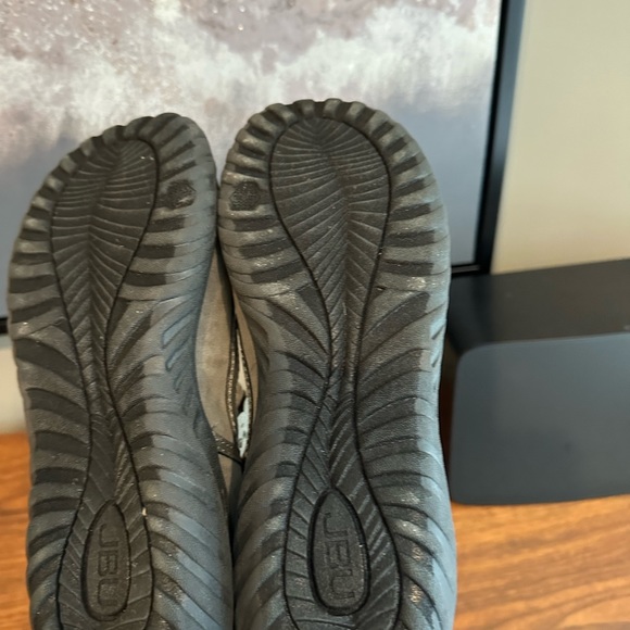 Gray leather shoes US 10 m - Picture 3 of 5